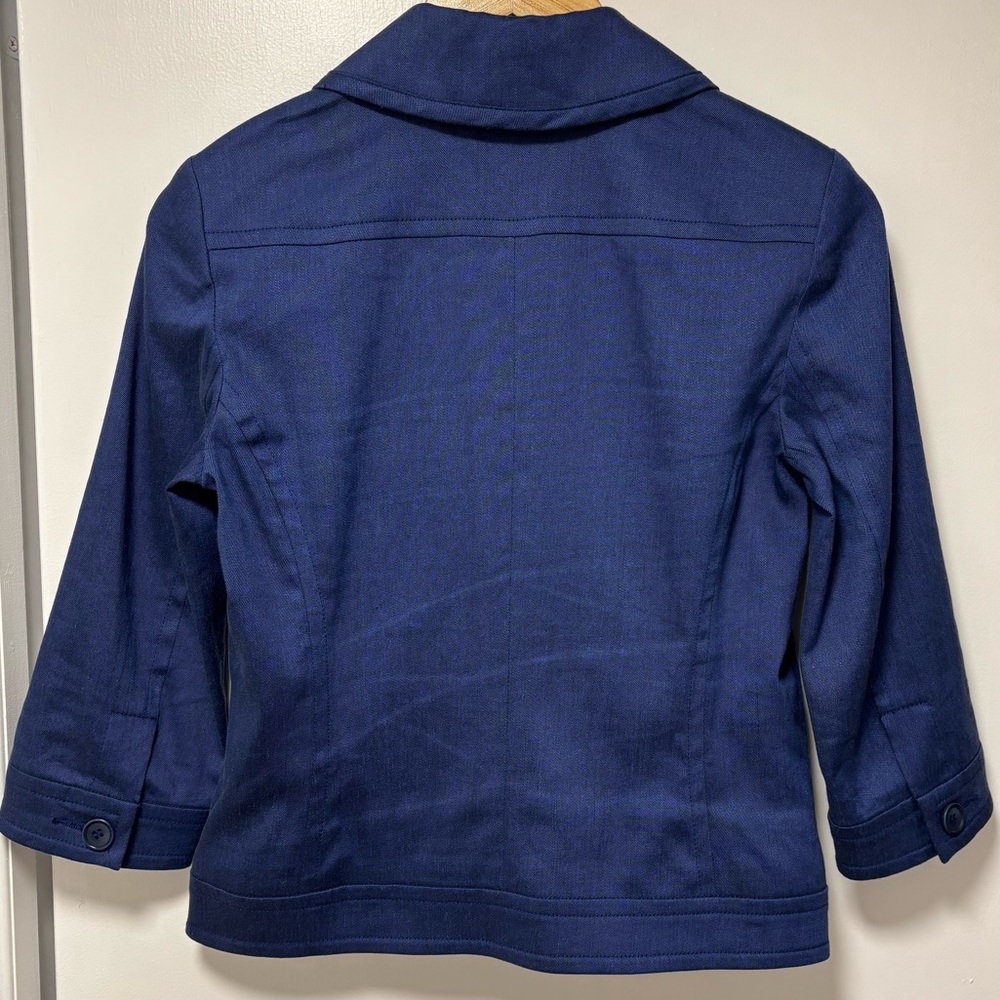 Trina Turk linen blend Etta blazer, size 2 - Picture 2 of 8